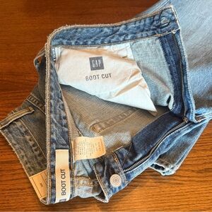 NWT Gap Women’s Vintage Boot Cut 100% Cotton Denim Blue Jeans 16 Regular